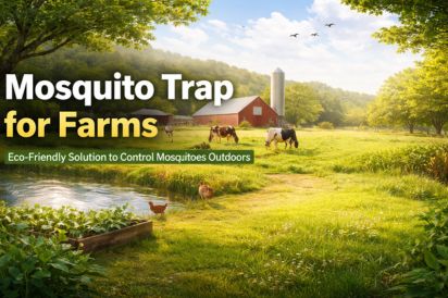Mosquito traps for farms