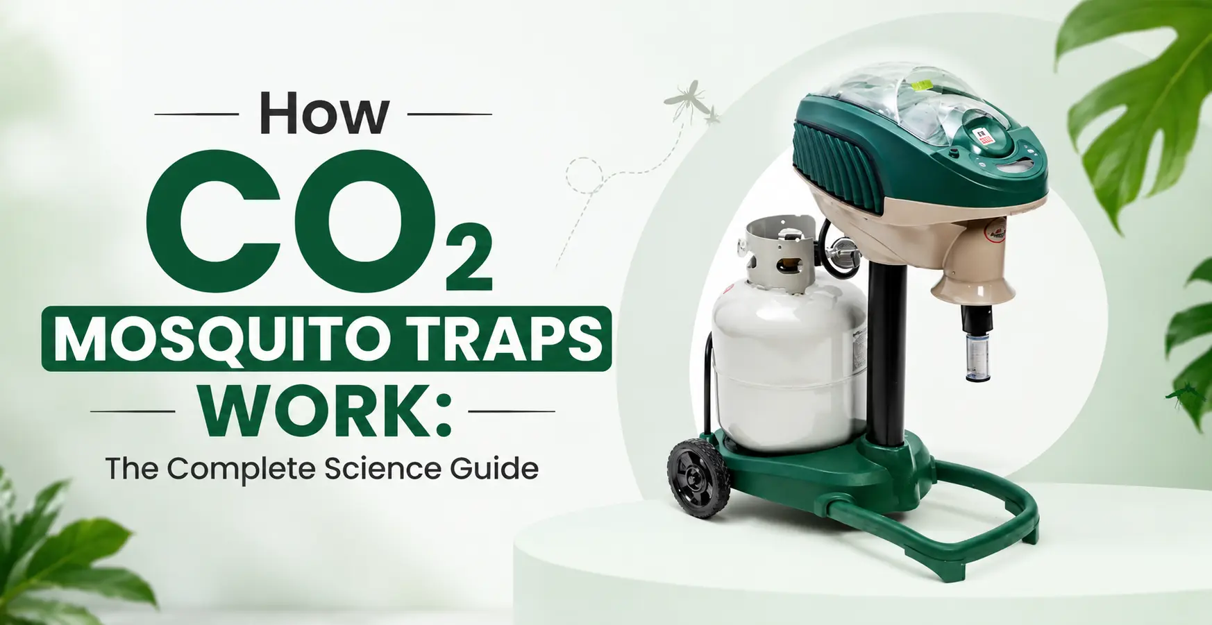 Learn how a mosquito CO2 trap attracts and captures mosquitoes — the science of CO2 plumes, trap types, placement tips, and real-world effectiveness.