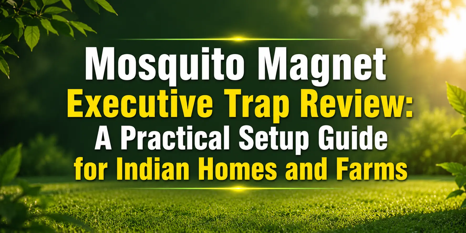 Mosquito Magnet Executive Trap Review