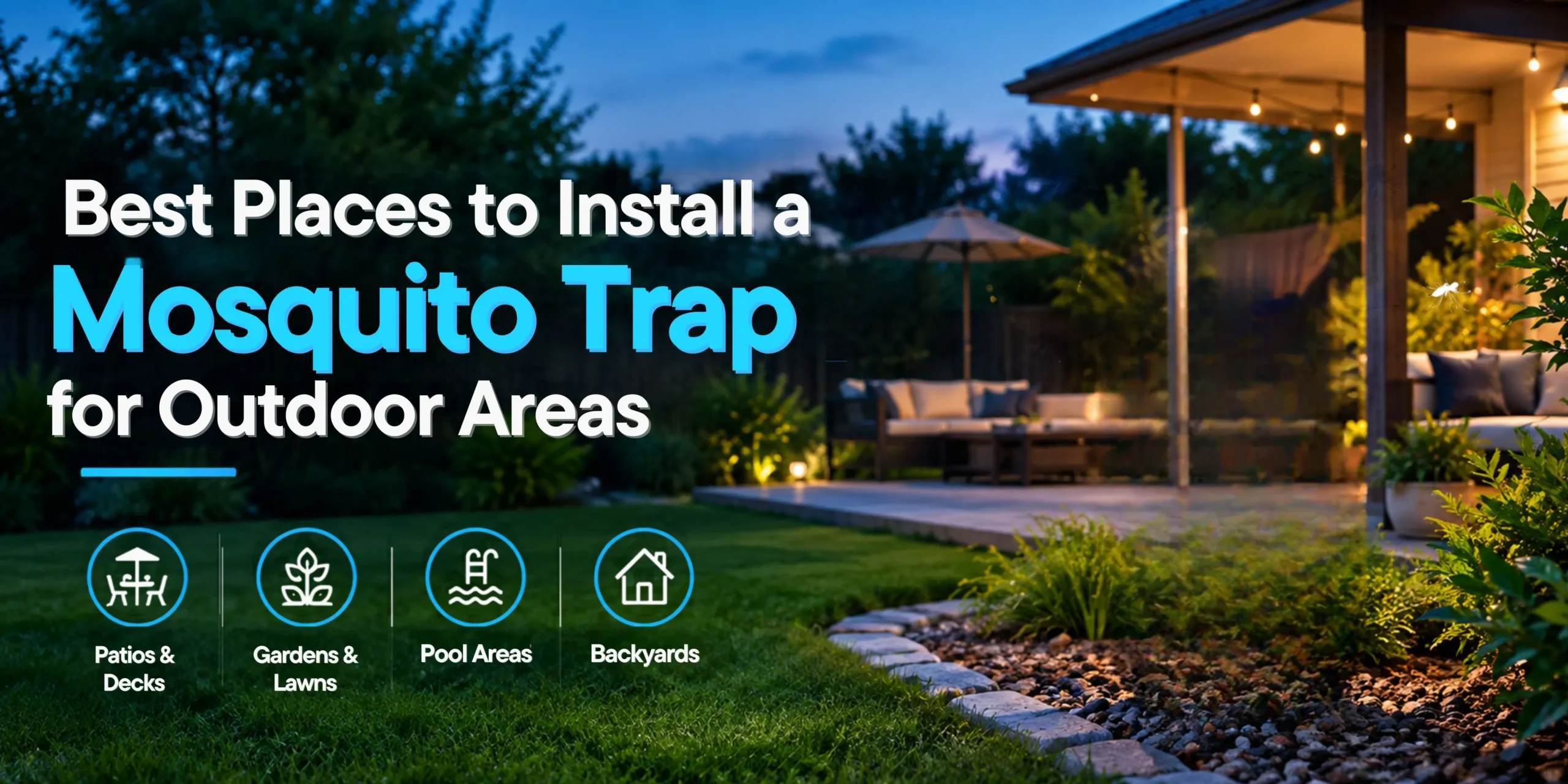 Best Places to Install a Mosquito Trap for Outdoor Areas