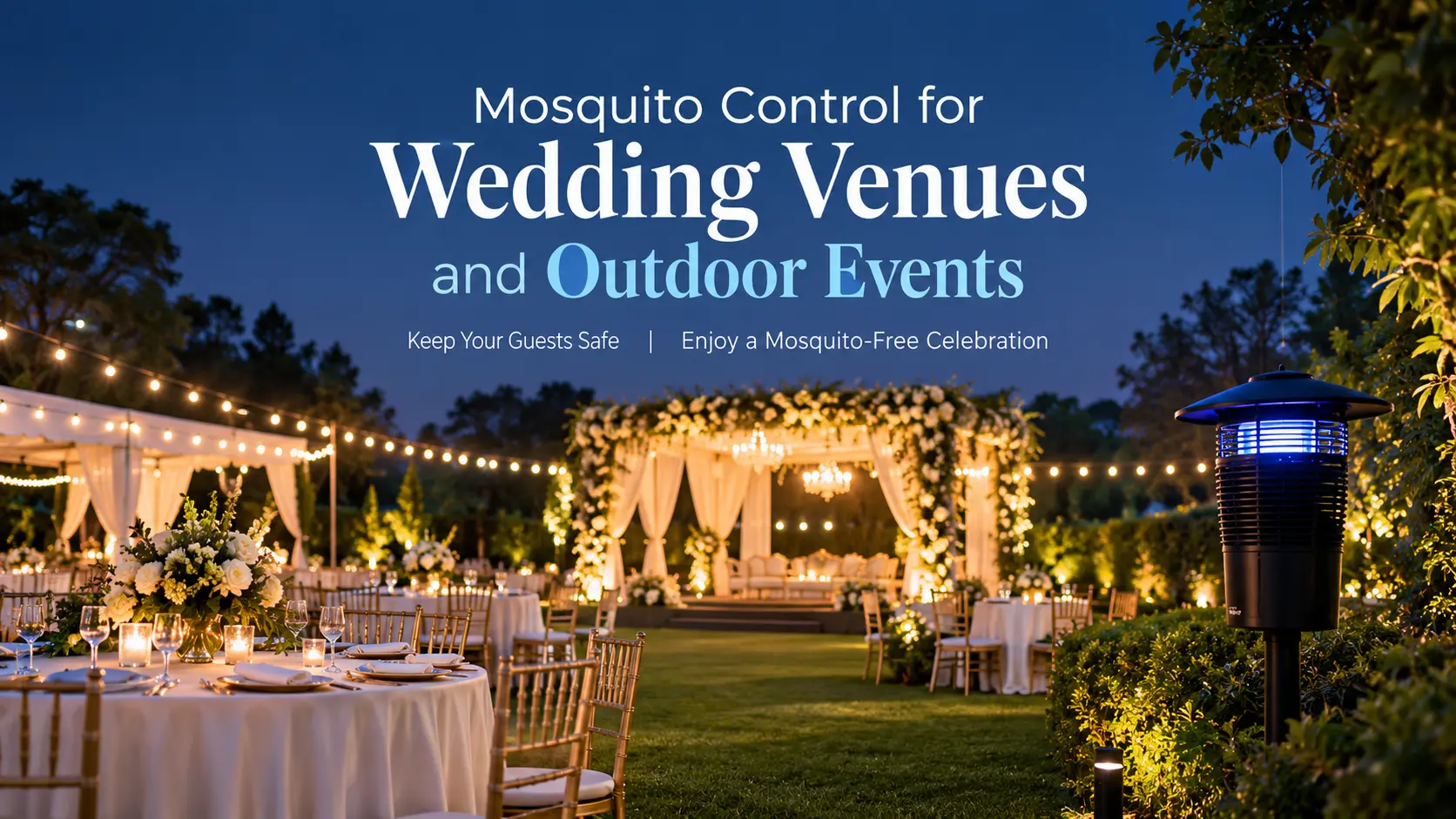 Mosquito Control for Wedding Venues